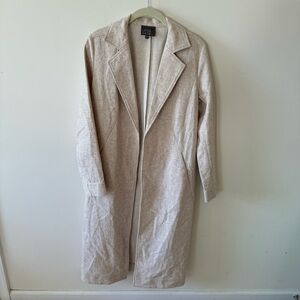 LEO & SAGE wool duster jacket size small
